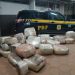 PRF apreende caminhão com mais de 550 kg de drogas na BR-262, em MS